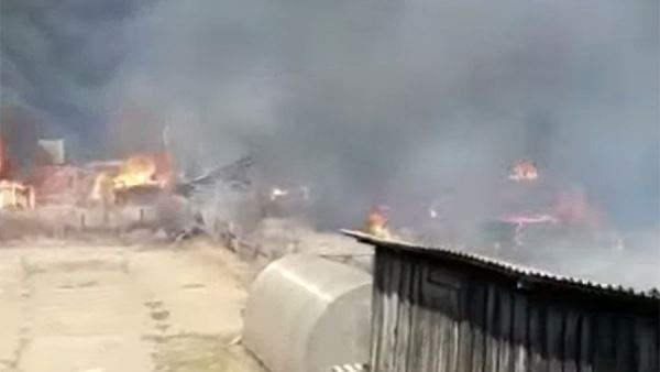 В МЧС сообщили о 110 сгоревших строениях в Сосьве