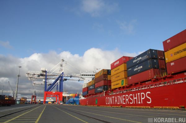 Объем контейнерных перевозок по МТК "Север - Юг" за квартал вырос в пять раз