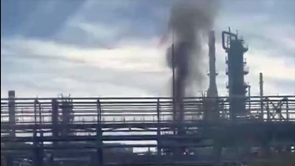 Пожар ликвидирован на нефтеперерабатывающем заводе на Кубани