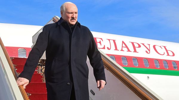Лукашенко прибыл в Москву с рабочим визитом<br />
